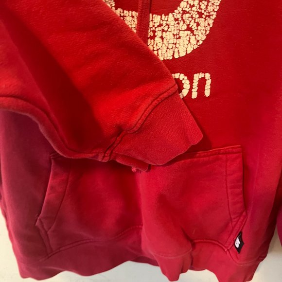 BURTON | Youth Boys Sweatshirt Hoodie Red Size Small - Picture 6 of 8